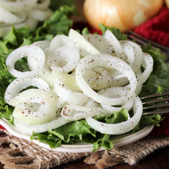 Marinated Vidalia Onion Salad - Recipe photo by thekitchenismyplayground