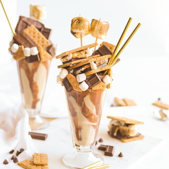 S'more Freakshake - Recipe photo by A baJillian Recipes