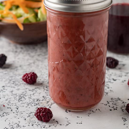 Blackberry Vinaigrette - Recipe photo by BinkysCulinaryCarnival
