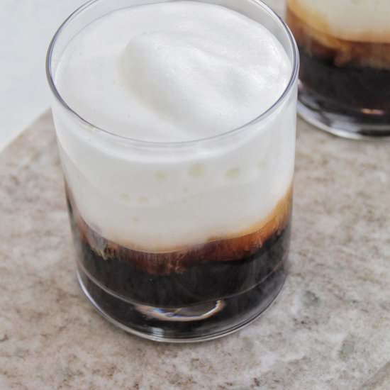 Greek Freddo Cappuccino - Recipe photo by homebodyeats