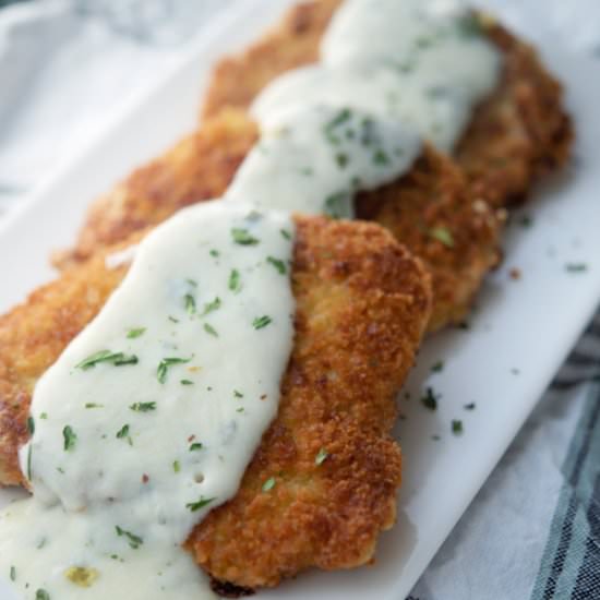 Pork Scaloppine - Recipe photo by Carries Experimental Kitchen