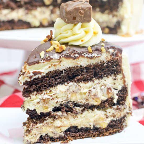 Snickers Cake - Recipe photo by BakingBeauty