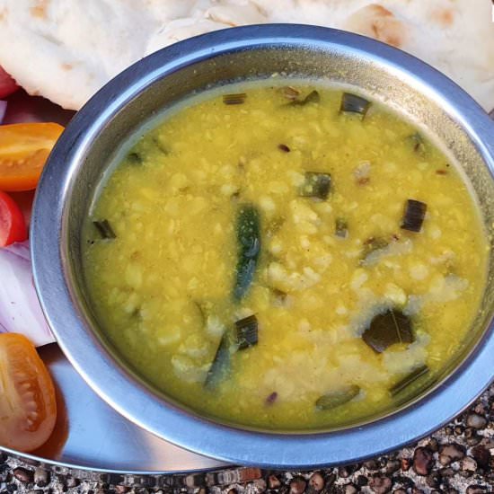 Moong dal fry - Recipe photo by Mildlyindian