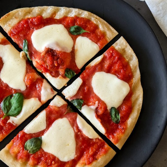 Mini Grilled Margherita Pizzas - Recipe photo by thecandidcooks
