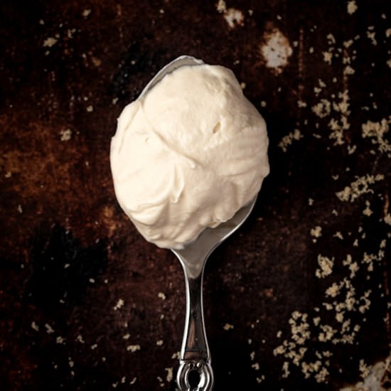 Brown Sugar Whipped Cream - Recipe photo by The Littlest Crumb
