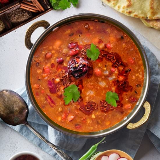 Nav Dhan Dal - Recipe photo by livingsmartandhealthy