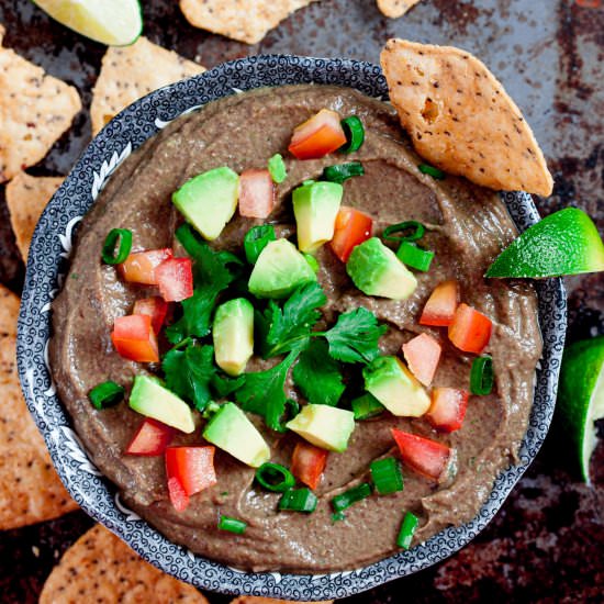 Black Bean with Avocado - Recipe photo by chewoutloud