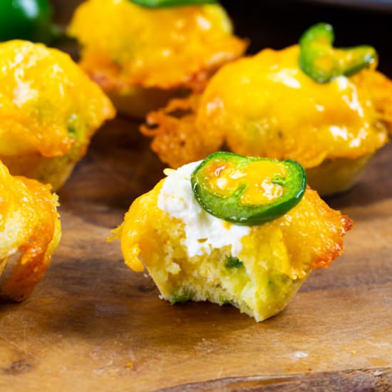 Jalapeno Popper Corn Muffins - Recipe photo by spicysouthernkitchen