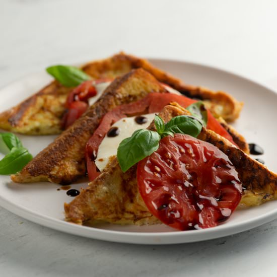 Caprese french Toast! - Recipe photo by Framed Cooks