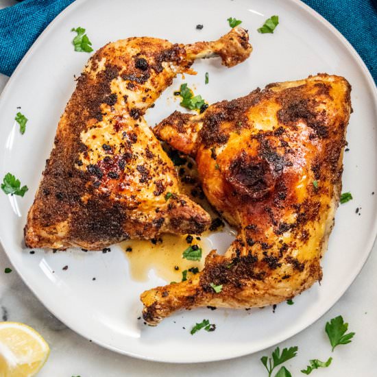 Air Fryer Chicken Leg Quarters - Recipe photo by JawnsICooked