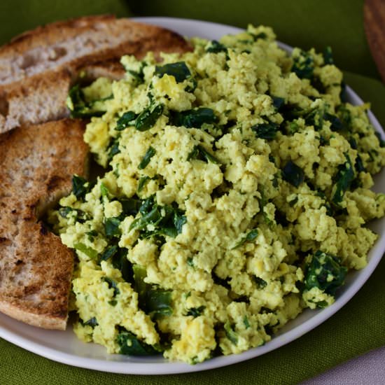 Scrambled Tofu - Recipe photo by lavender_nina