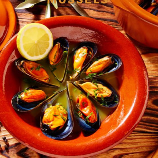 Steamed Spanish Mussels - Recipe photo by wellnesssleuth