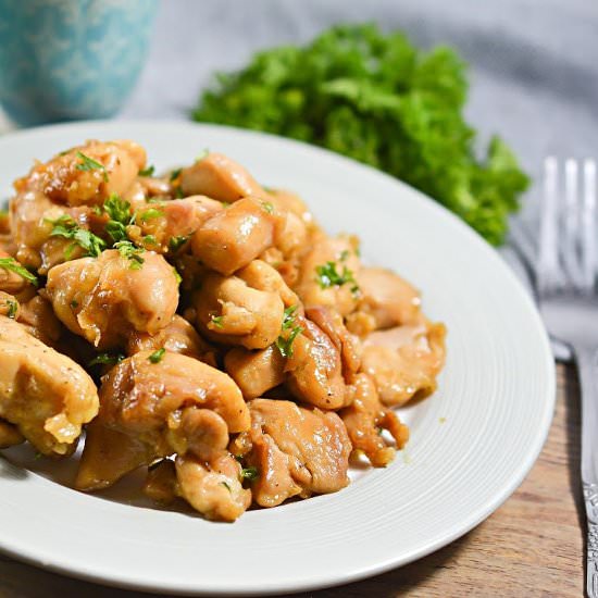 Keto Honey Butter Chicken - Recipe photo by Stylish Cravings