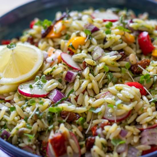 Orzo Salad - Recipe photo by Cooking Gorgeous
