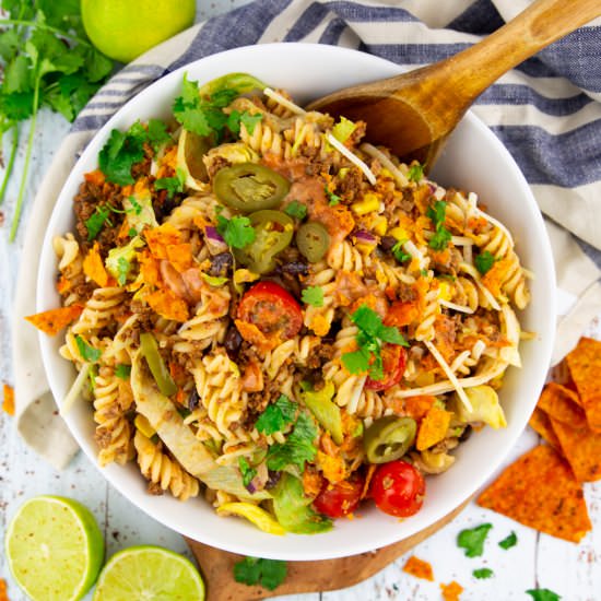 Taco Pasta Salad - Recipe photo by vegan heaven