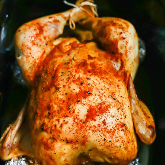 Crock Pot Whole Chicken - Recipe photo by Family Food on the Table