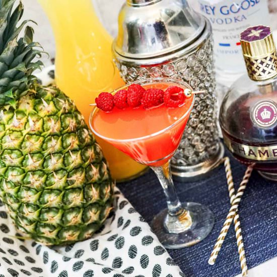 Classic French Martini Cocktail - Recipe photo by bklynactivemama