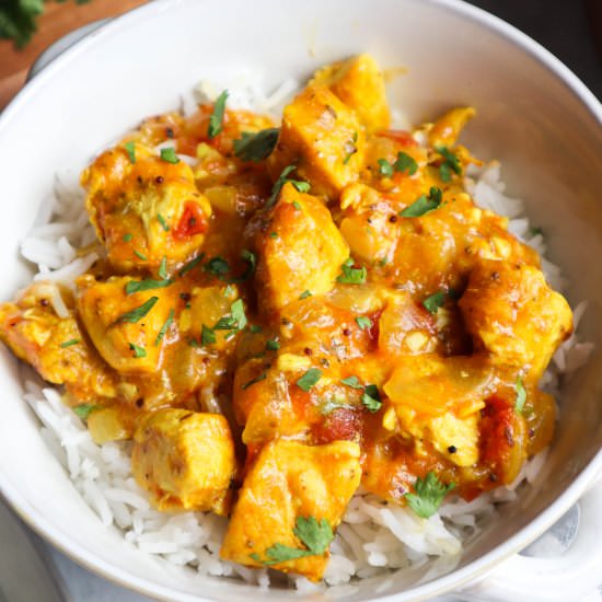 Chicken Curry with Almond Milk - Recipe photo by blessthismeal