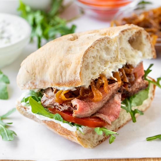 Steak Sandwich - Recipe photo by thecozyapron