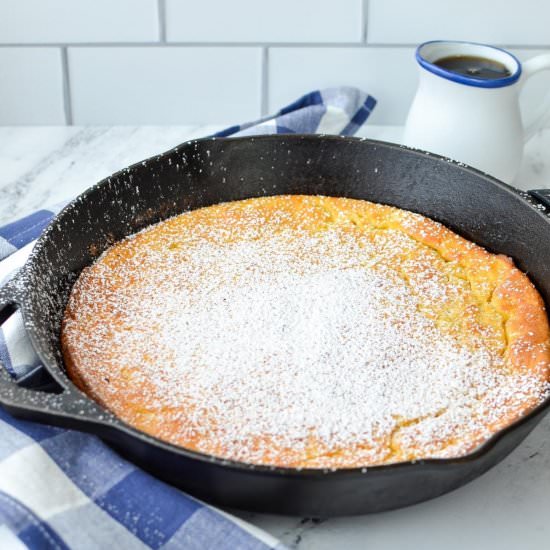 Sourdough Dutch Baby - Recipe photo by littlehomeinthemaking