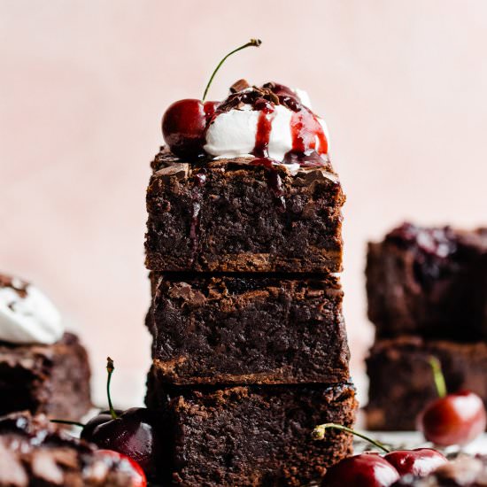 Black Forest Brownies - Recipe photo by bluebowlrecipes