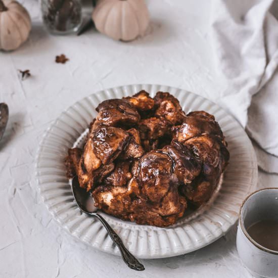 Quick Pumpkin Monkey Bread - Recipe photo by lovelythymestudio