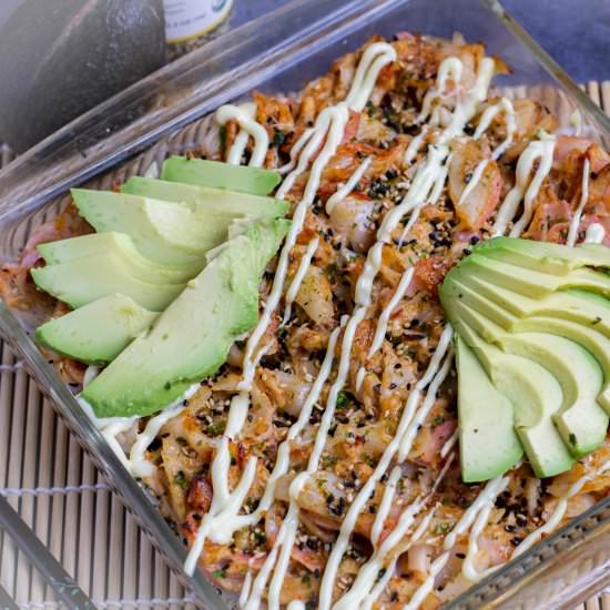 Sushi Bake / Crab Casserole - Recipe photo by GradFood