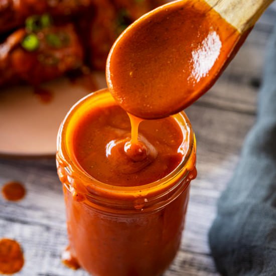 Buffalo BBQ Sauce - Recipe photo by chilesandsmoke