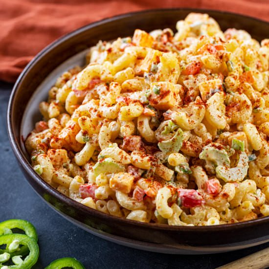 Southern Macaroni Salad - Recipe photo by chilesandsmoke