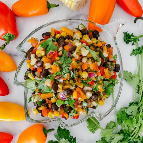 Black Beans and Corn Salad - Recipe photo by House of Elyn Ryn