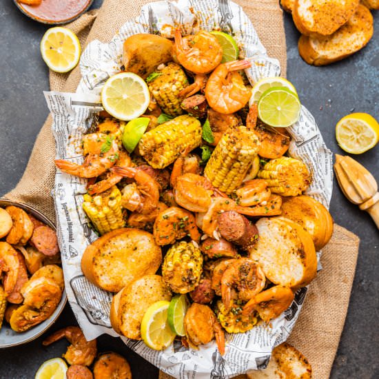 Low Country Boil - Recipe photo by BritneyBreaksBread