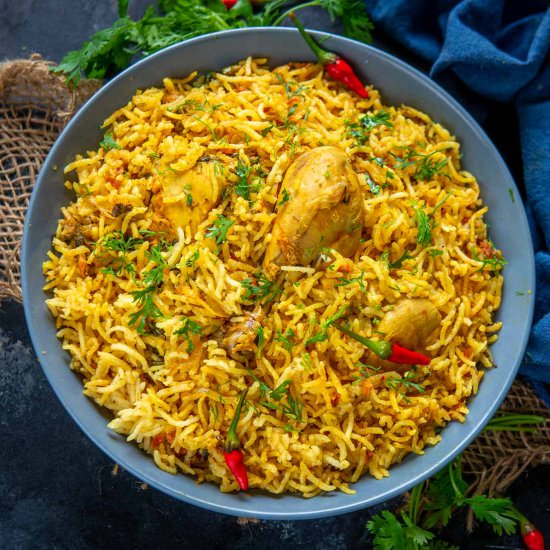 Chicken Pulao - Recipe photo by Whiskaffair