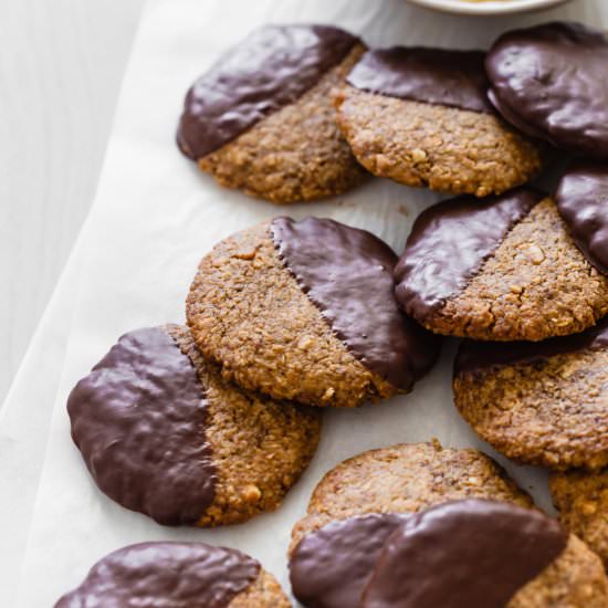 5 Ingredient Peanut Butter Cookies - Recipe photo by Wholesome Patisserie