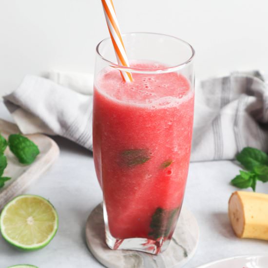 Watermelon Smoothie for Weight Loss - Recipe photo by blessthismeal