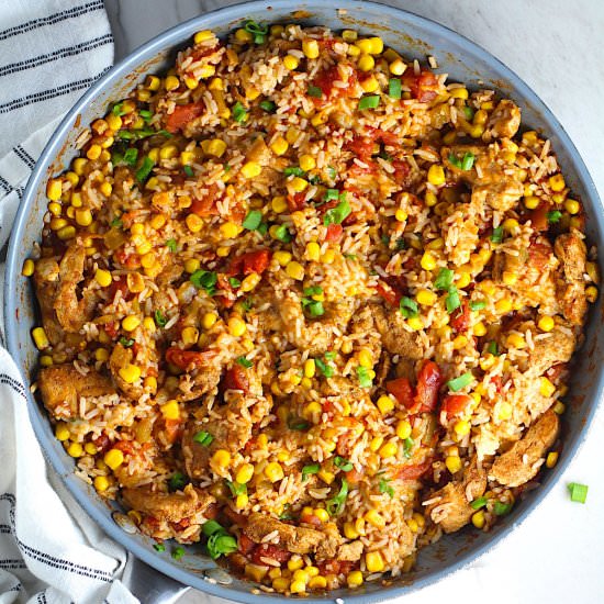 Mexican Marinated Chicken and Rice - Recipe photo by TalkingMeals