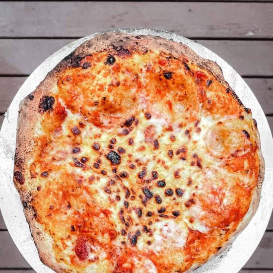 Chewy Pizza Dough Recipe - Recipe photo by kickassbaker
