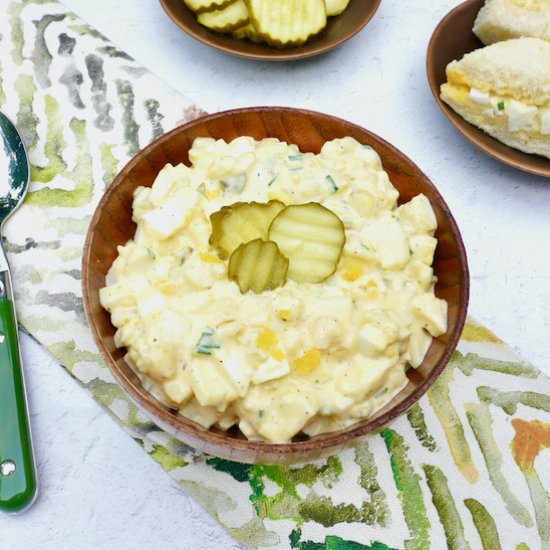 Pickle Egg Salad - Recipe photo by anothertablespoon