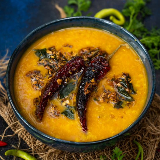 Masoor Ki Khatti Dal - Recipe photo by Whiskaffair