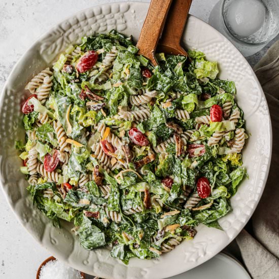 Gluten Free BLT Pasta Salad - Recipe photo by smallfarmbiglife