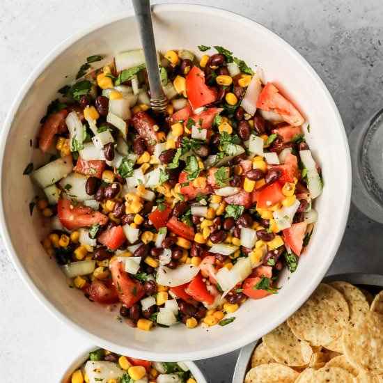Black Beans and Corn Salad - Recipe photo by smallfarmbiglife