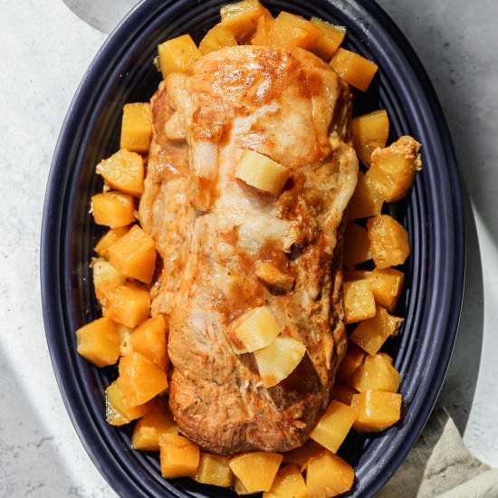 Slow Cooker Hawaiin Pork Tenderloin - Recipe photo by smallfarmbiglife