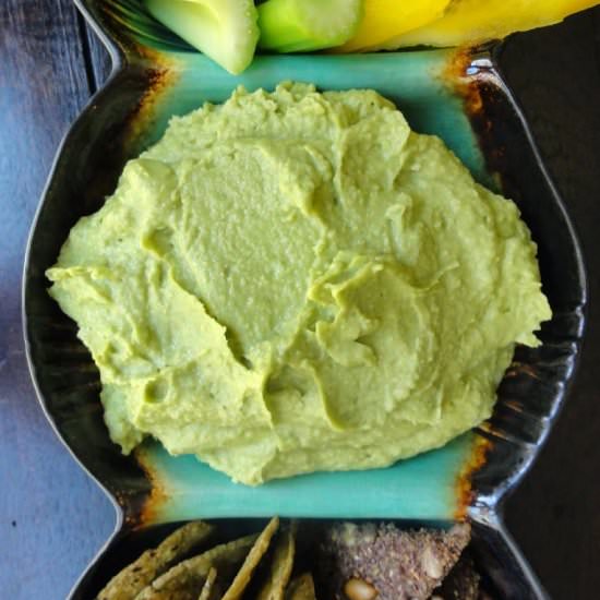 Avocado Hummus - Recipe photo by theconscientiouseater