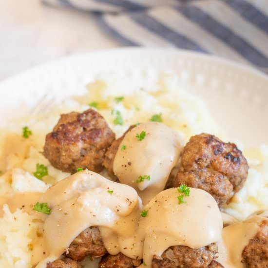 IKEA Swedish Meatballs - Recipe photo by shesnotcookin