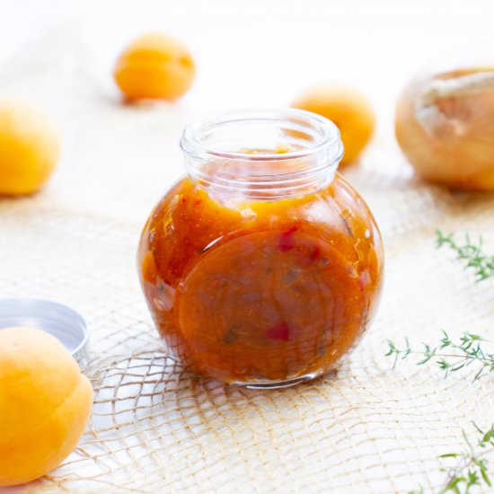 Apricot chutney - Recipe photo by mecooks.com