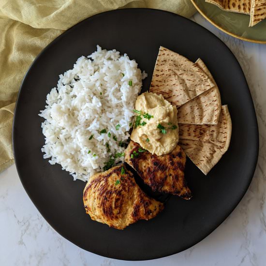 Mediterranean Chicken and Rice - Recipe photo by thecandidcooks