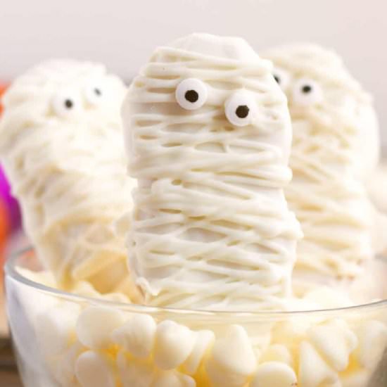 Mummy Nutter Butters - Recipe photo by OnMyKidsPlate