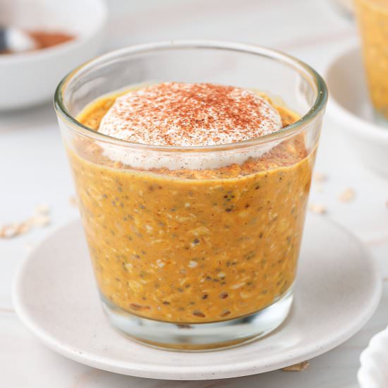 Pumpkin Overnight Oats - Recipe photo by itsnotcomplicatedrecipes