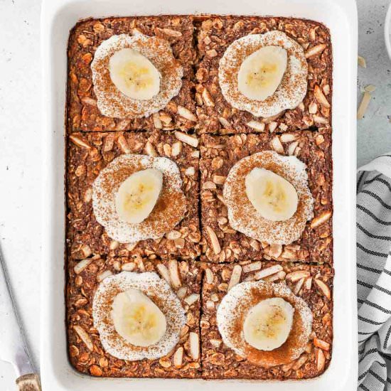 Baked Banana Oatmeal - Recipe photo by itsnotcomplicatedrecipes