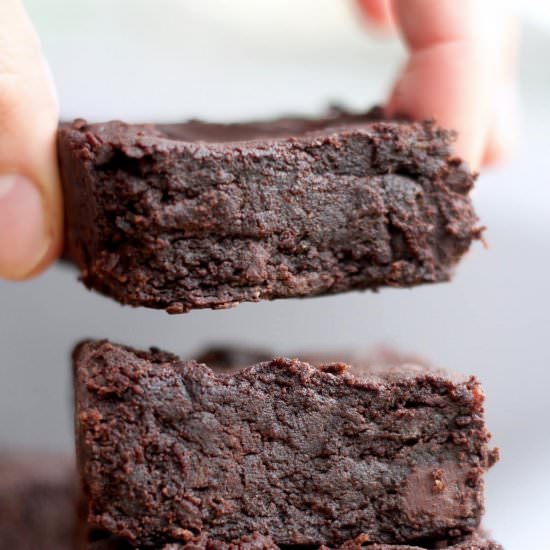 Healthy Vegan Sweet Potato Brownies - Recipe photo by theconscientiouseater