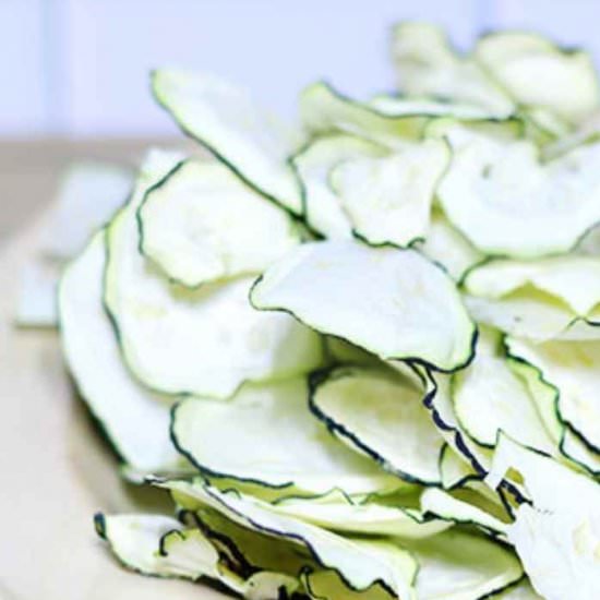 How to Dehydrate Zucchini - Recipe photo by Everything Pretty